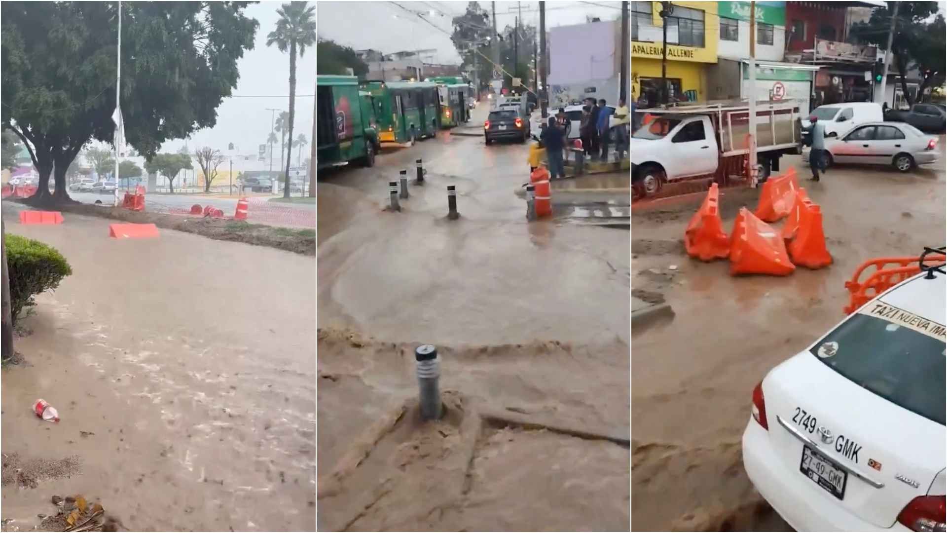 Tormenta en Zapopan, Jalisco, causa inundaciones y caos vial