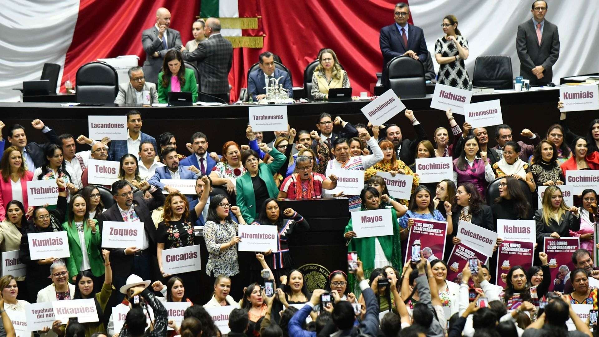 Sesión ordinaria de la Cámara de Diputados en la que se aprobó la reforma