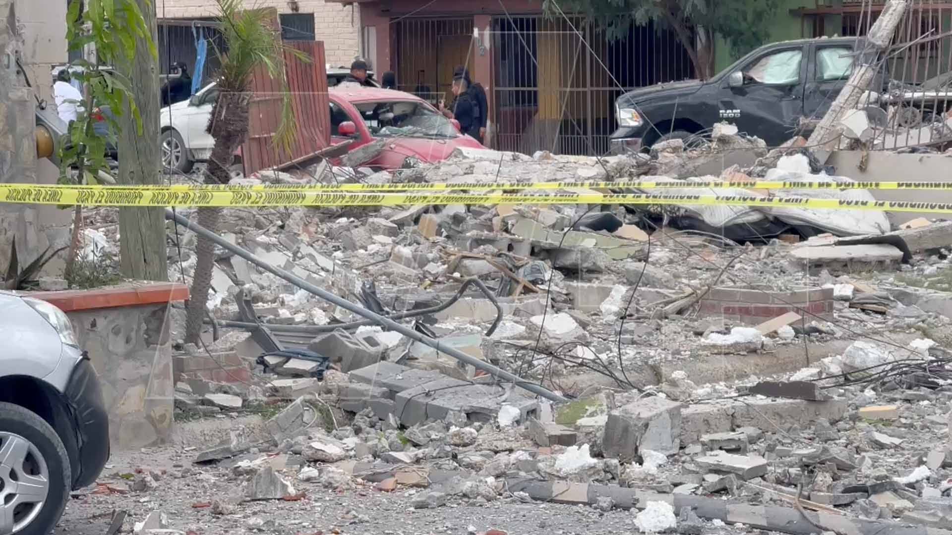 Explota Casa en Reynosa Colonia Modulo 2000; Hay Una Persona sin Vida