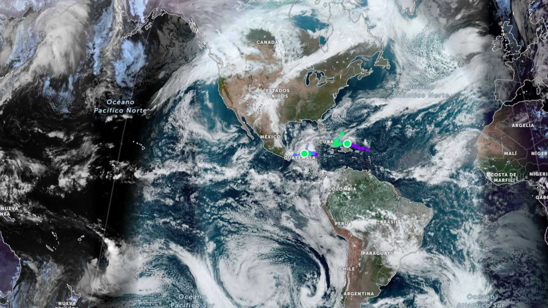 Tormenta Tropical Nadine Toca Tierra en Belice; Afecta con Lluvias y Vientos Quintana Roo