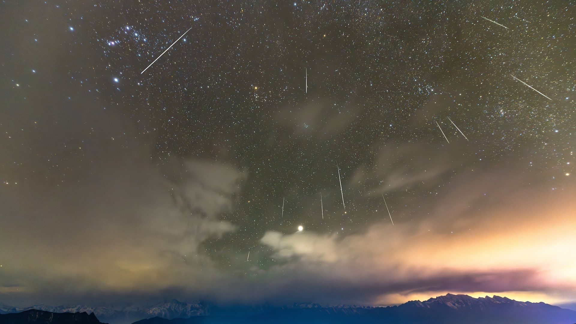 La lluvia de estrellas de las oriónidas llegan este octubre, ¿cómo verlas?