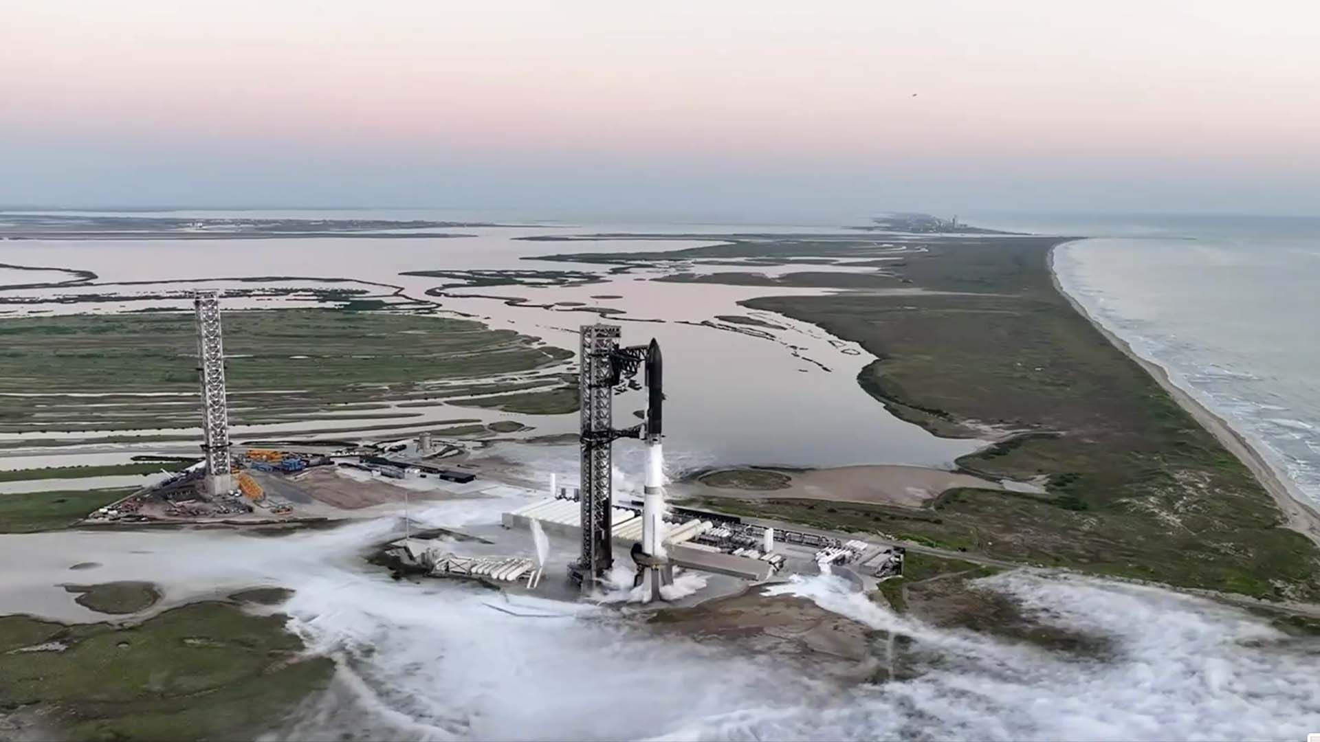 SpaceX Captura la Superheavy en Base de Lanzamiento en Texas; Genera Vibraciones en Tamaulipas