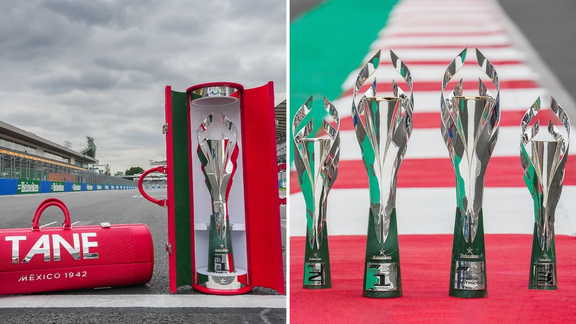 Este es el trofeo del México GP 2024