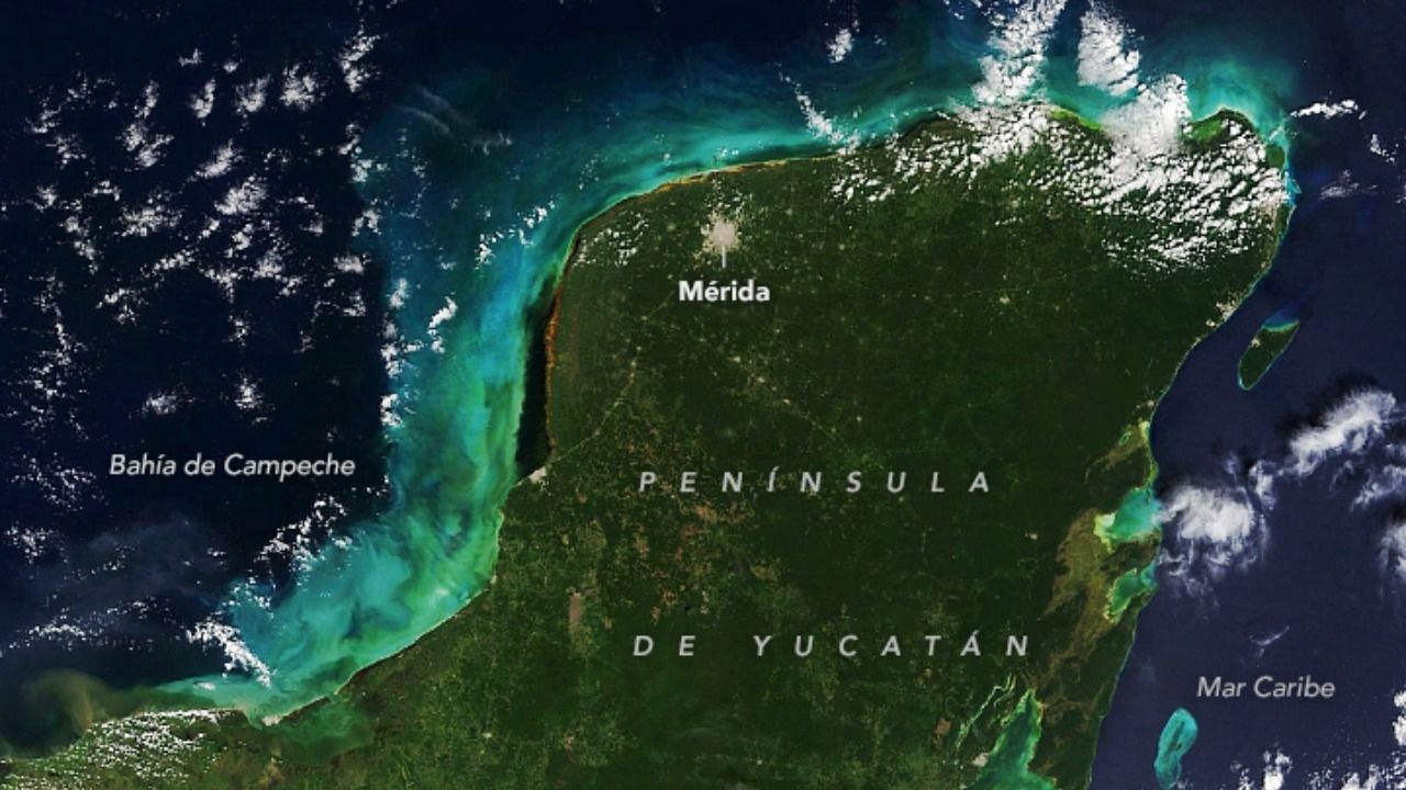 NASA: Así es el cráter de Chicxulub, lugar donde se impactó el asteroide que extinguió a los dinosaurios