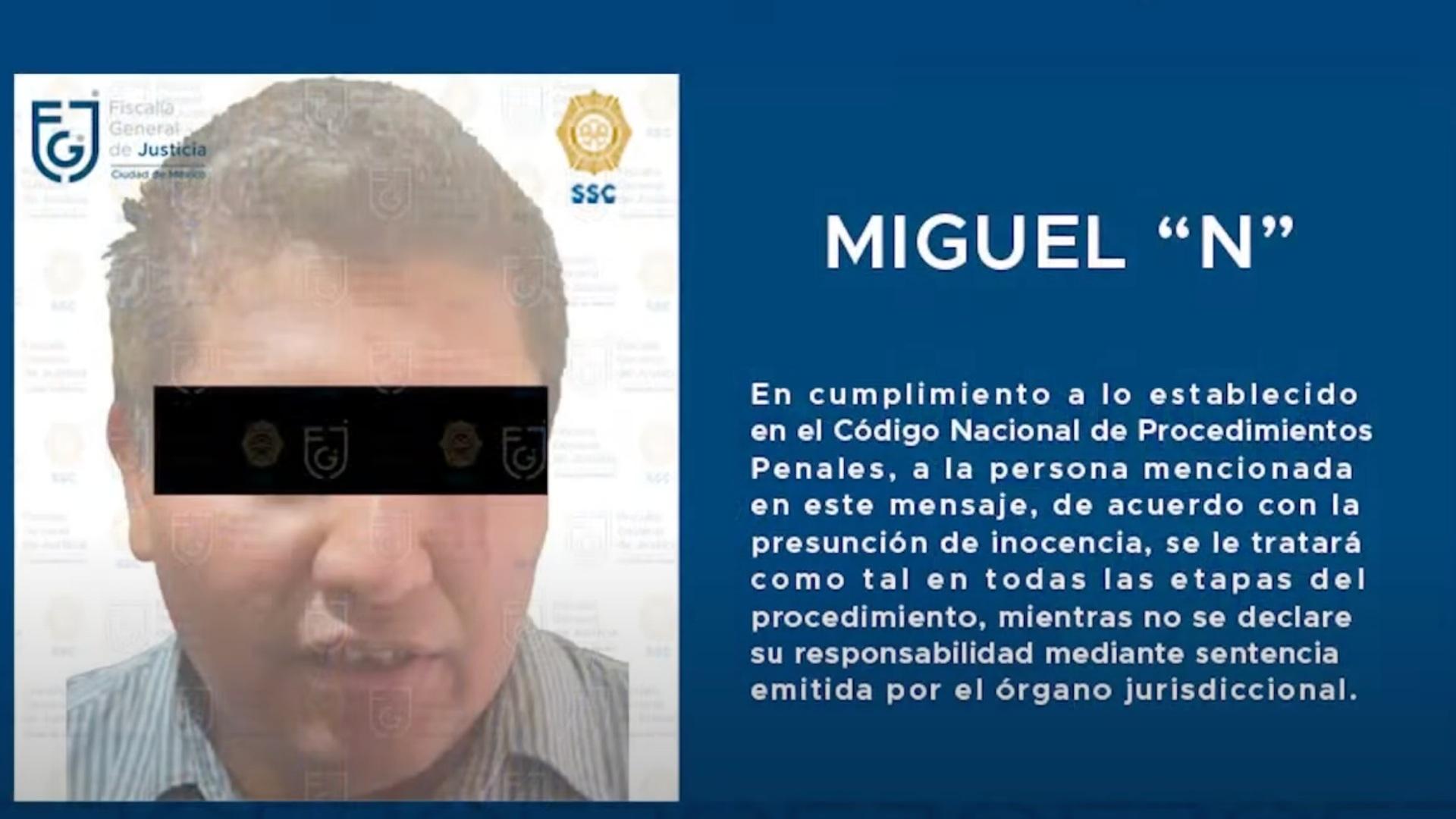 Miguel ’N’, Presunto Feminicida Serial de Iztacalco, Está Ligado con 7 Casos: Fiscalía CDMX