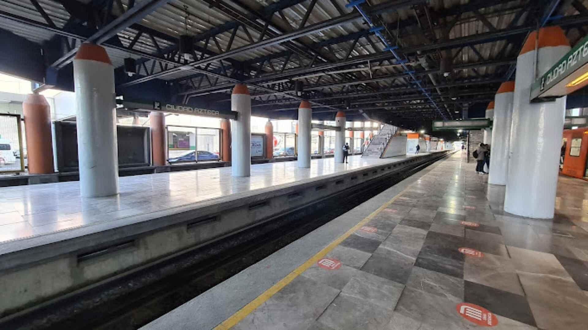 Video: Lluvia Provoca Filtraciones de Agua en la Estación Ciudad Azteca del Metro CDMX
