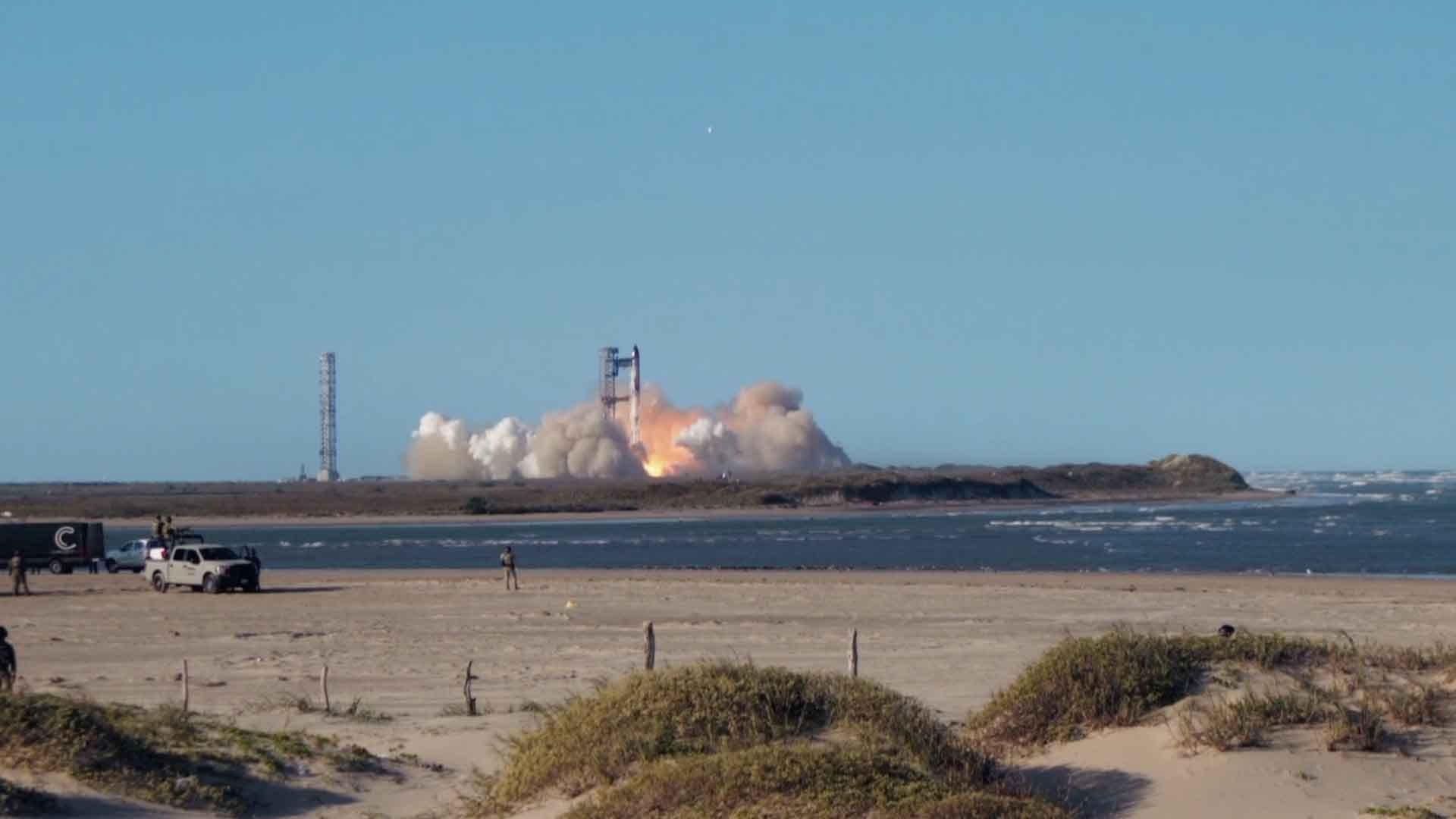 Operativo de Seguridad en Playa de Matamoros por Décimo Lanzamiento de SpaceX; Esto Debes Saber