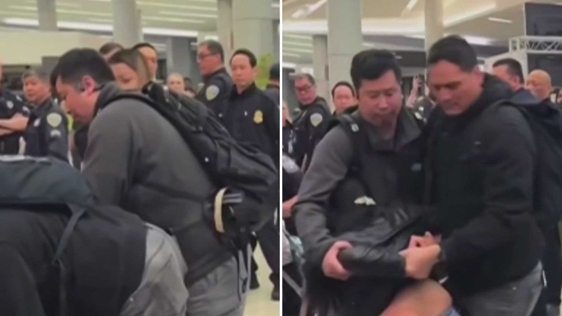 VIDEO: ICE Detiene a Mujer en Aeropuerto Mientras Su Hija Observa Entre Gritos y Llanto