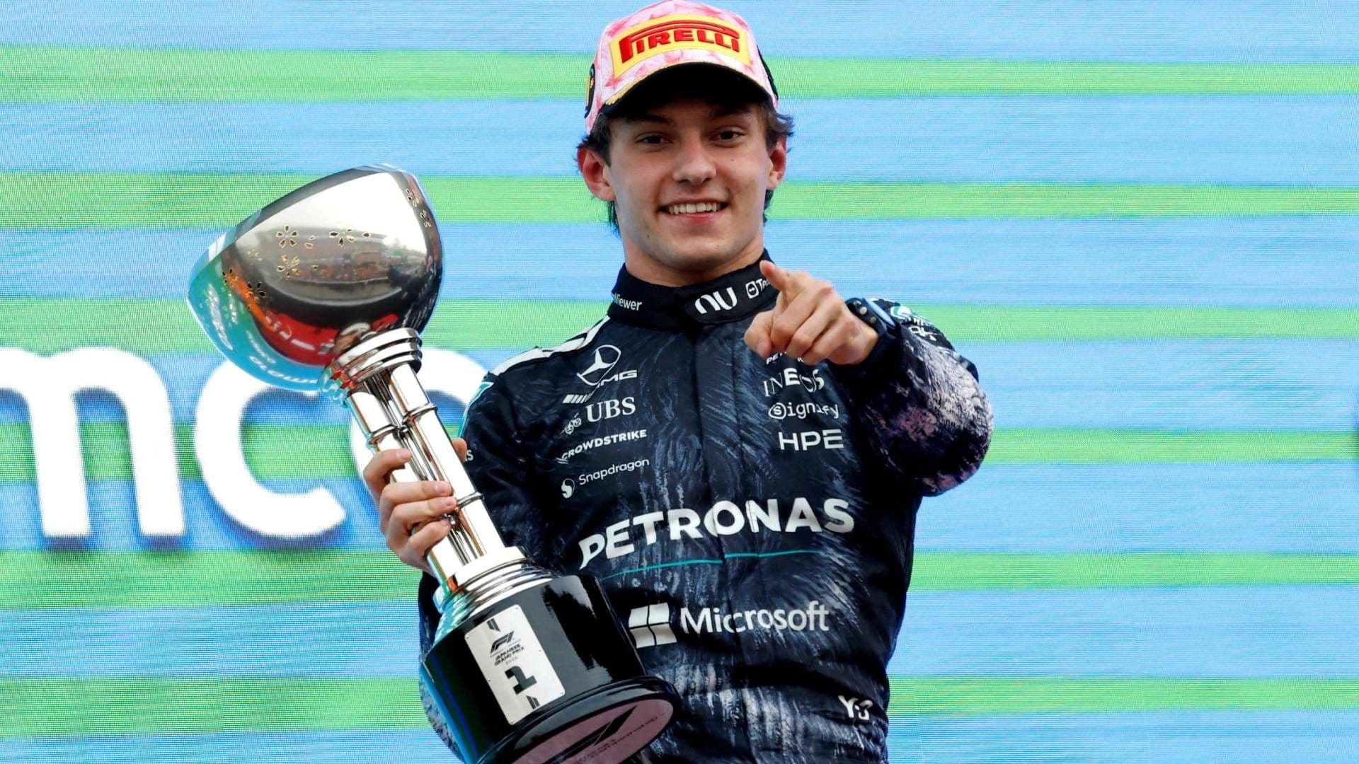 Es Kimi Antonelli el Líder Más Joven de F1 Tras Ganar GP de Japón: ¿Cómo le Fue a Checo Pérez?