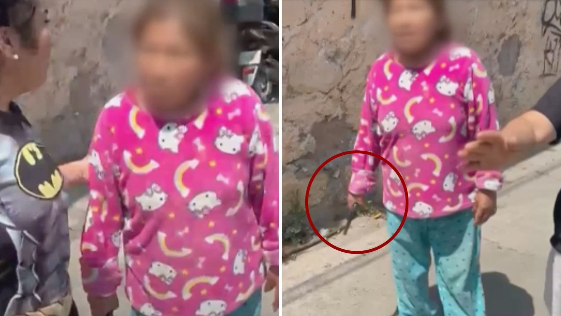Adulta Mayor Balea a Vecinos para Defender a su Hijo Durante Riña en la Álvaro Obregón, en CDMX