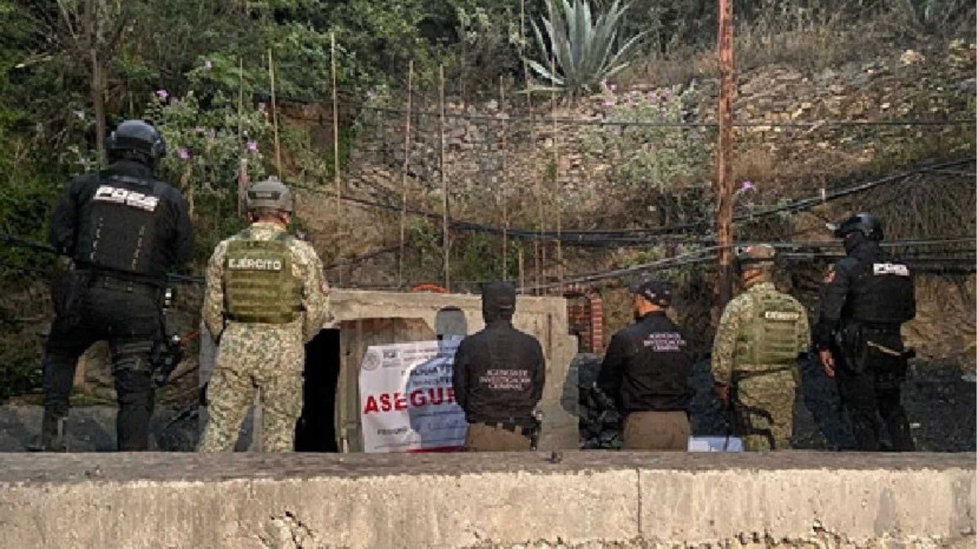 FGR Asegura Presunta Mina Clandestina de Mercurio en Peñamiller, Querétaro
