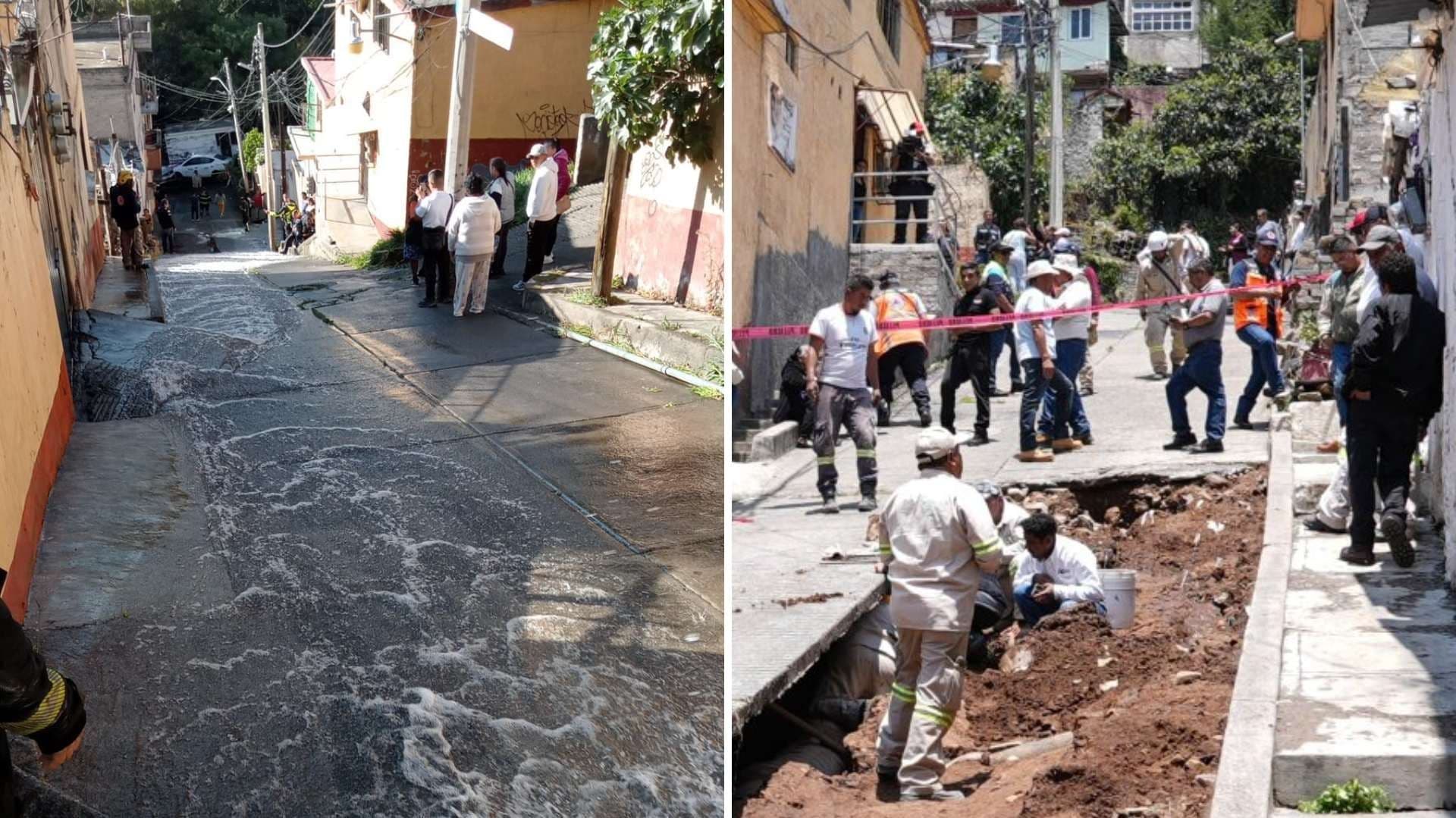 ¿Qué Pasó Hoy en Torres de Potrero, Álvaro Obregón, CDMX, Que Provocó Megafuga de Agua?