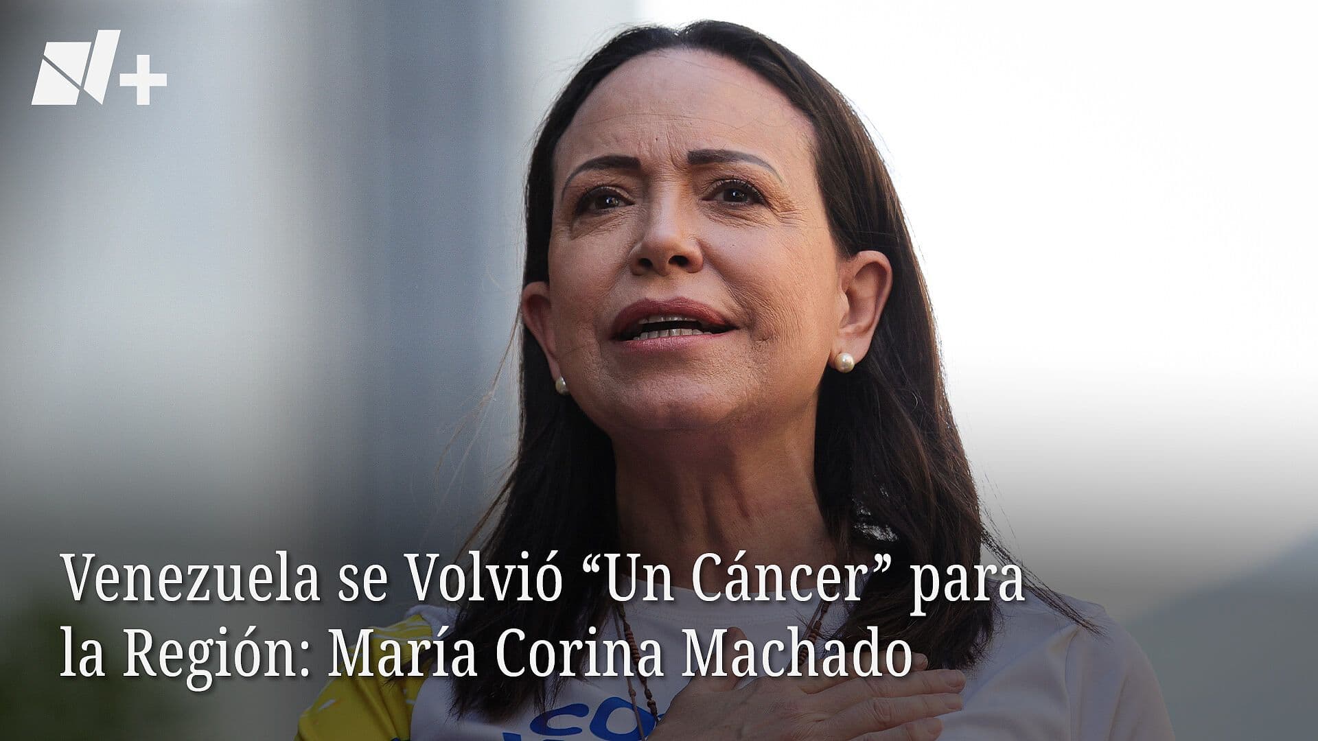 Venezuela se Volvió "Un Cáncer" para la Región: María Corina Machado