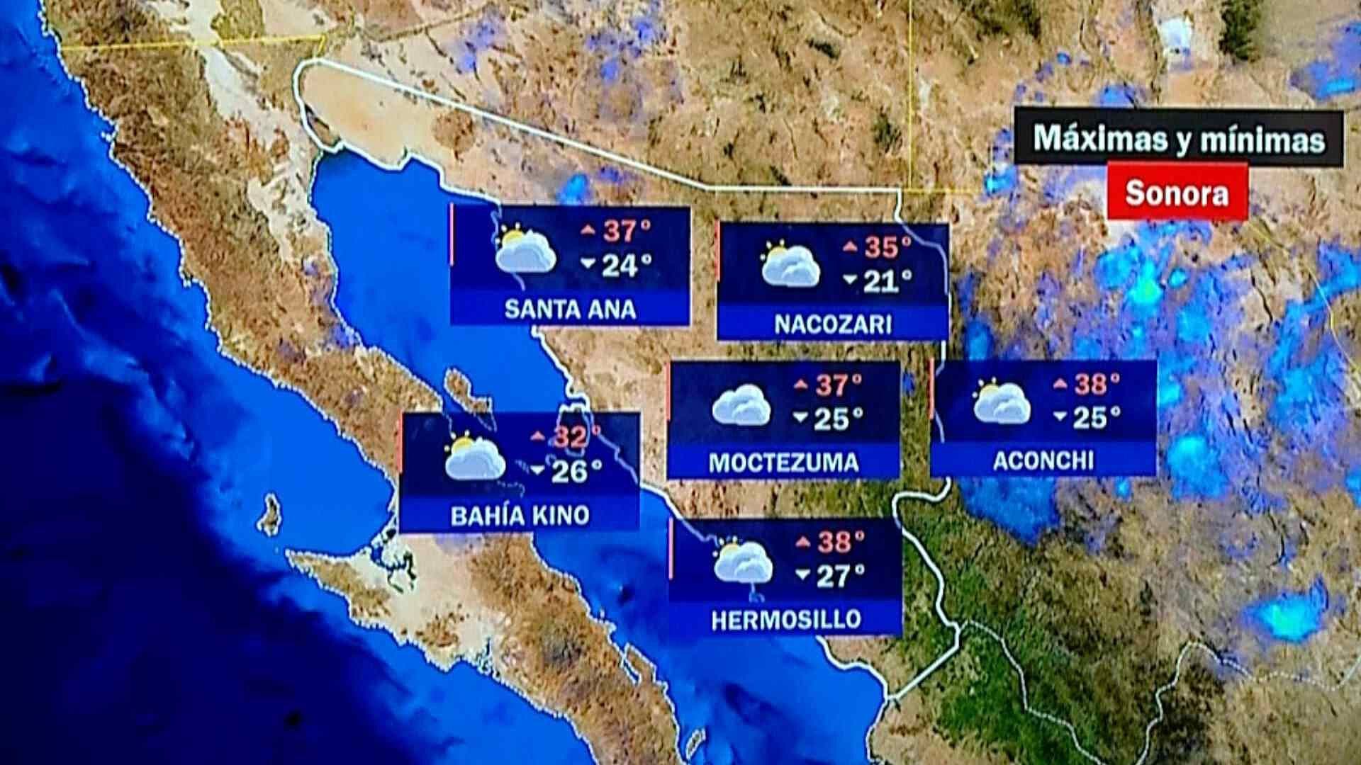 Clima en Sonora: Pronóstico de Hoy Viernes 12 de Junio del 2026