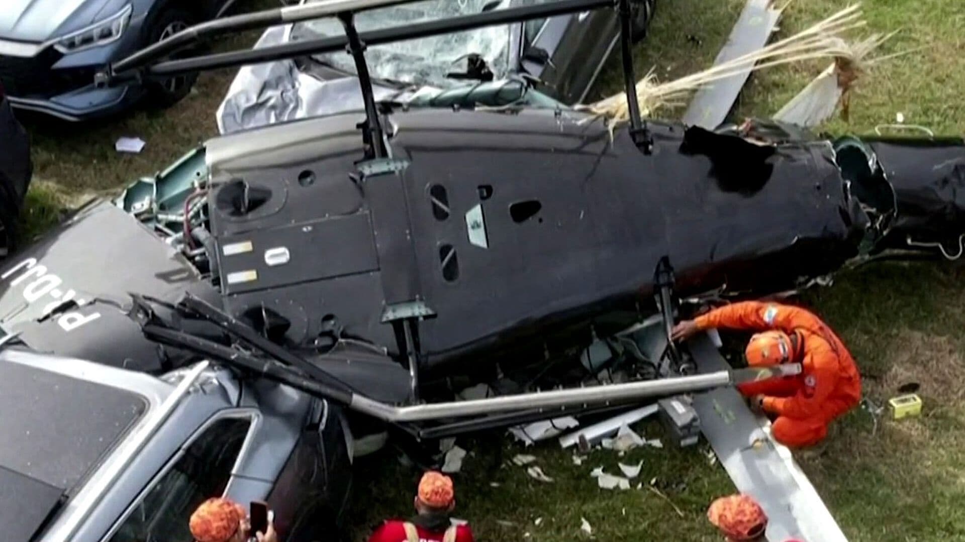 Choque de Helicópteros en Río de Janeiro Dejó Seis Muertos