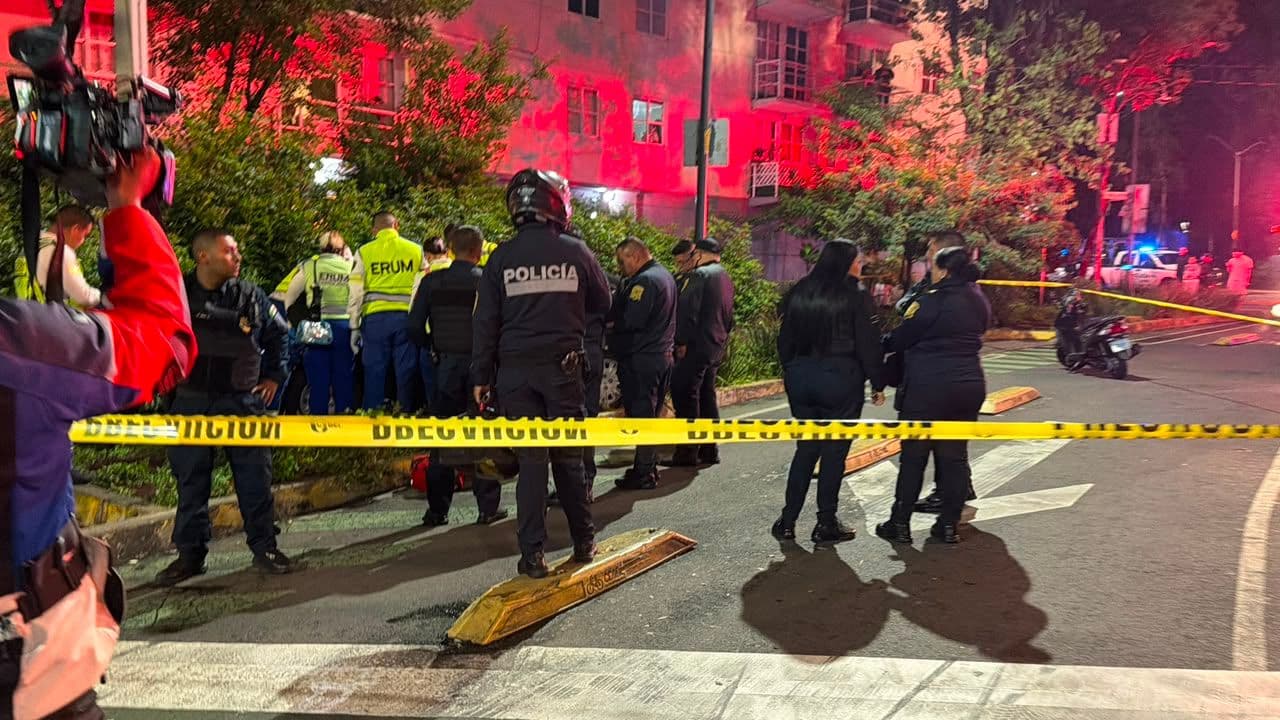 Matan a Balazos a Dos Personas Sobre Paseo de la Reforma de CDMX