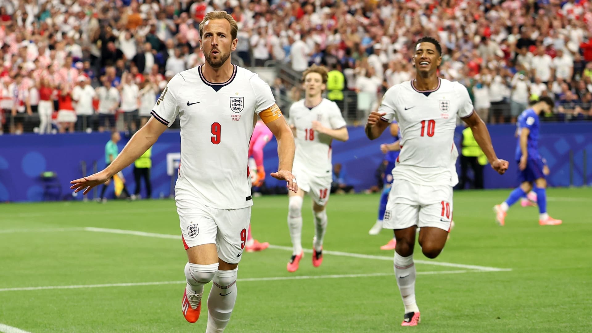 Festejo Harry Kane Inglaterra vs Croacia en vivo Mundial 2026