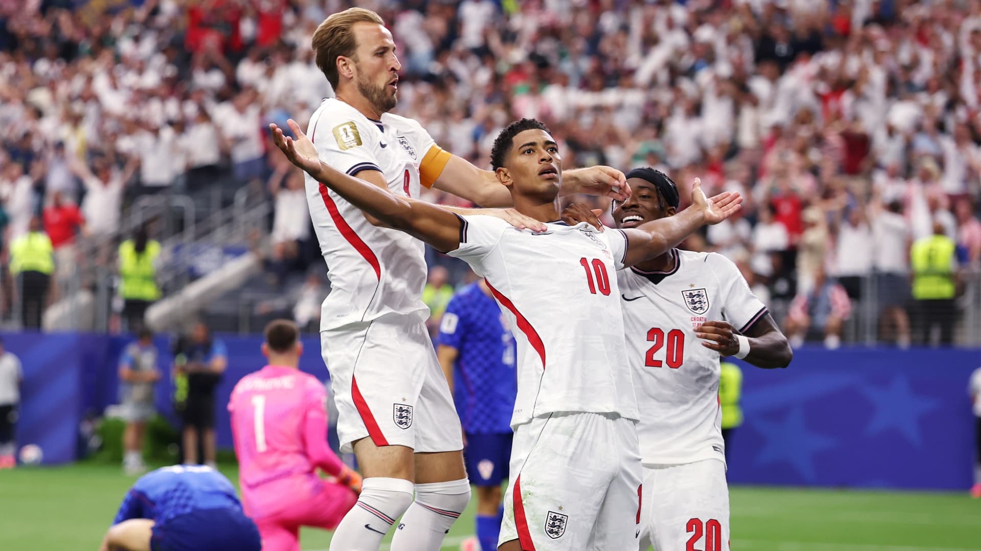 Jude Bellingham resultado Inglaterra vs Croacia en vivo goles partido Mundial 2026