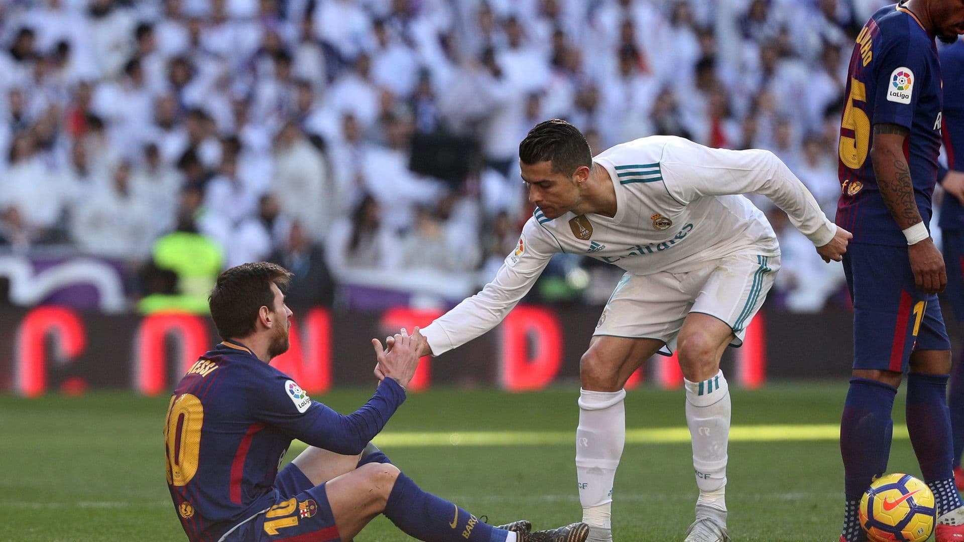 Lionel Messy y Cristiano Ronaldo