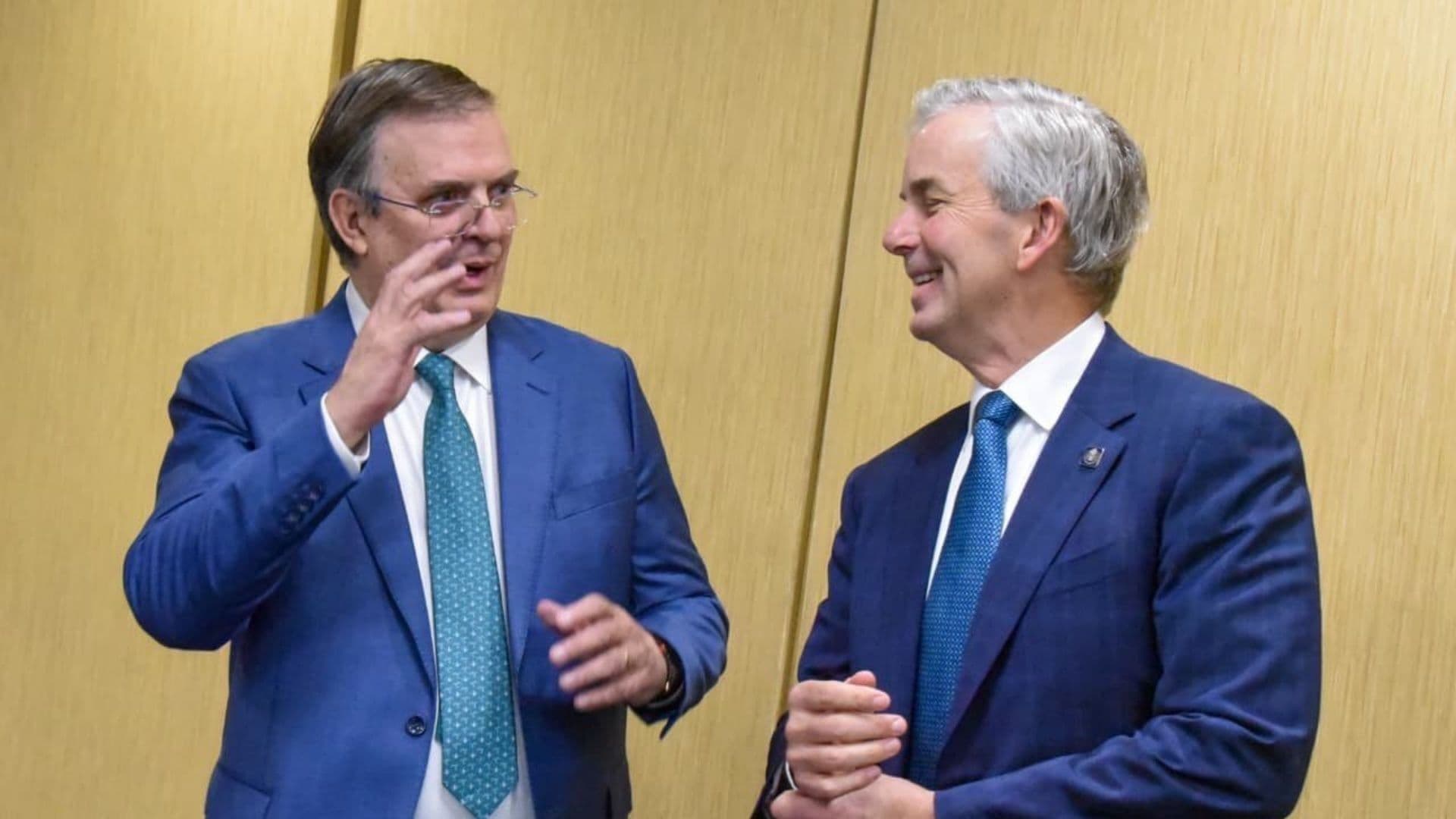 México y Estados Unidos Terminan Ronda de Conversaciones ante Revisión del T-MEC, Anuncia Ebrard