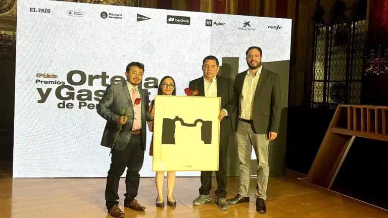Los Premios Ortega y Gasset de Periodismo galardonaron la investigación de N+ Focus ‘Ciudad sin agua, un pueblo contra el gigante de concreto’, Jennifer González Posadas y Alejandro Melgoza recibieron el galardón