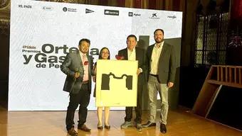 Foto: Periodistas de N+ Focus Reciben Premio Ortega y Gasset por ‘Ciudad sin Agua’