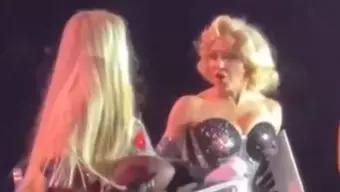 Foto: Wendy Guevara Aclara Regaño de Madonna en Concierto